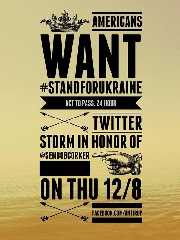 #Standforukraine: американцы запустили проукраинский флешмоб