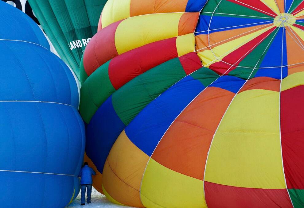 Фестиваль воздушных шаров в Швейцарии: красочные фото