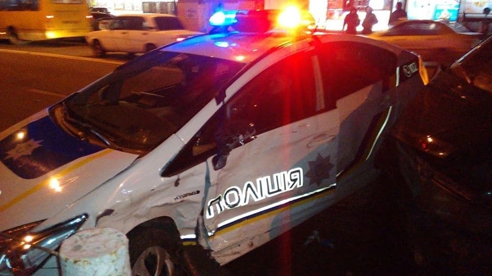 ДТП с полицейскими в Киеве: стали известны шокирующие подробности