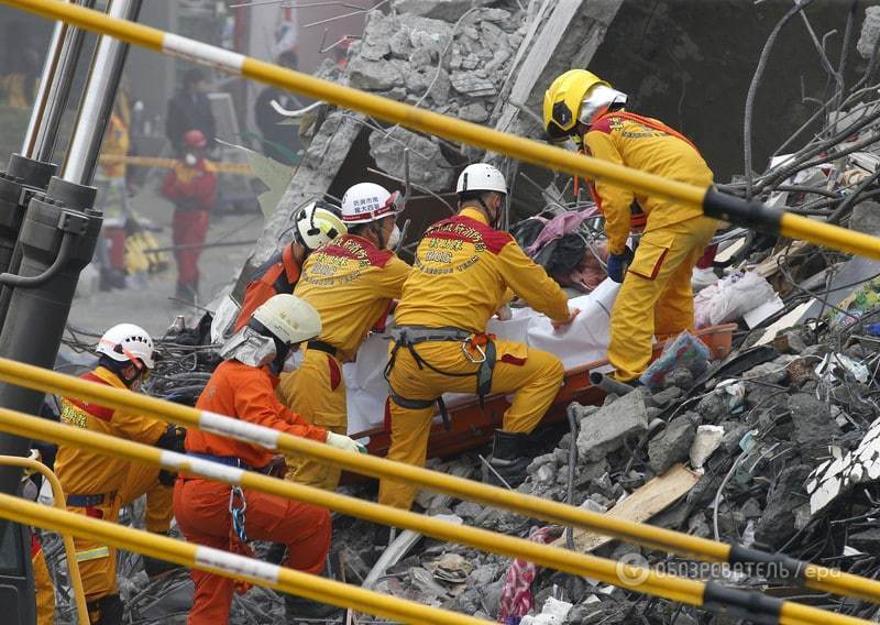 Жертв землетрусу на Тайвані вже 87 осіб