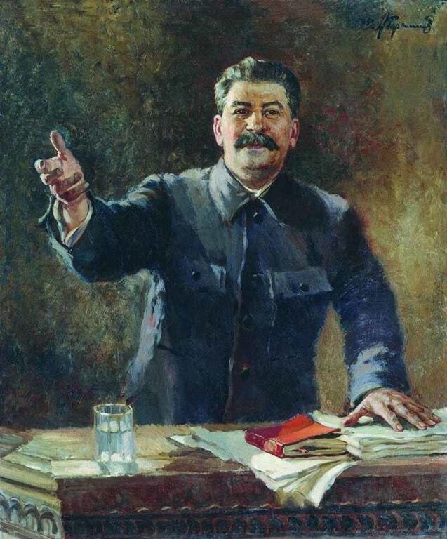 Наследие СССР: опубликованы картины любимого художника Сталина