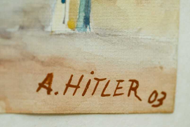 Опубликованы картины Адольфа Гитлера, выставленные на продажу