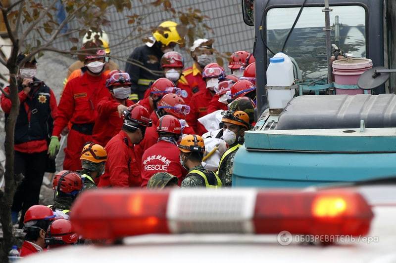 Жертв землетрясения на Тайване уже 87 человек