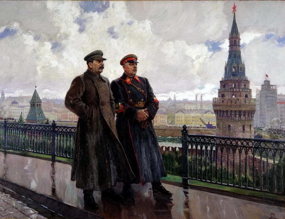 Наследие СССР: опубликованы картины любимого художника Сталина