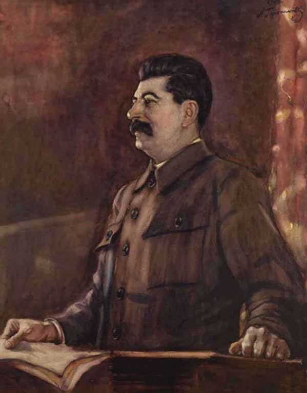 Спадщина СРСР: опубліковані картини улюбленого художника Сталіна