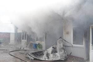 В Одесі сталася пожежа на СТО: є постраждалі