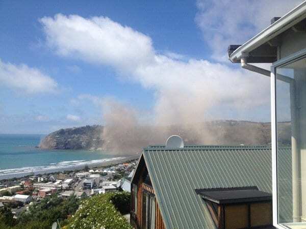 Мощное землетрясение раскололо скалы в Новой Зеландии. Опубликованы фото и видео