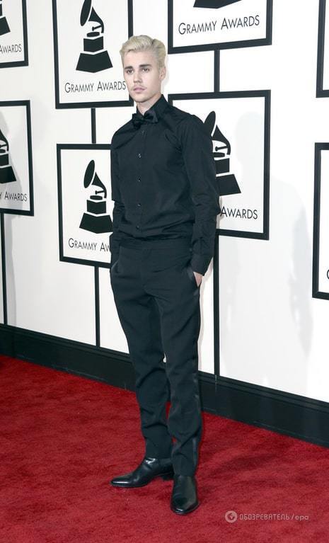 Джастин Бибер привел ребенка на вечеринку Grammy