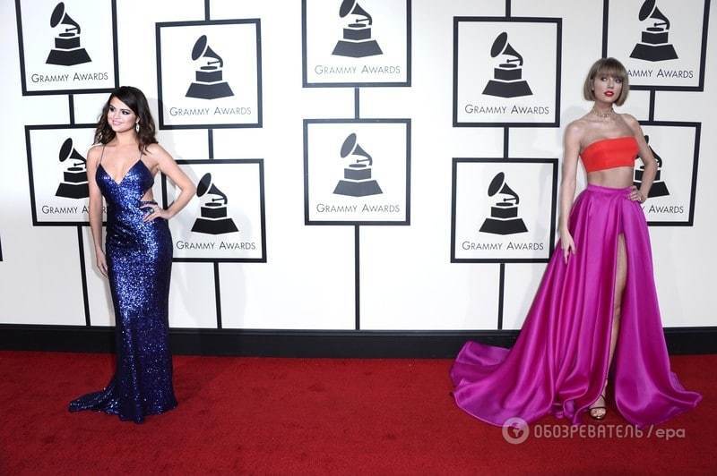 Grammy 2016: зірки "вигуляли" на червоній доріжці розкішні сукні