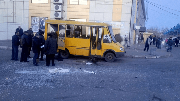 ЗМІ: у Макіївці в маршрутці вибухнула граната