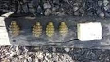 СБУ виявила на Донбасі дві схованки з вибухівкою
