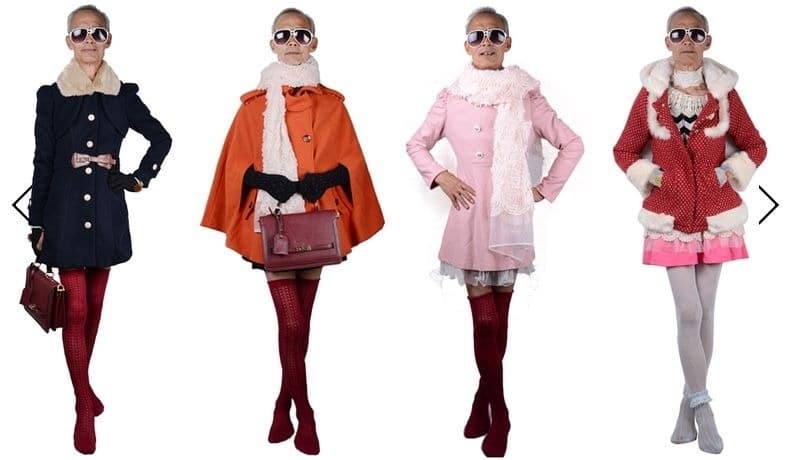 Безумный мир моды: 72-летний дедушка стал моделью женской одежды