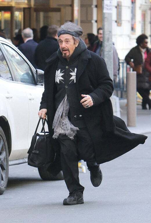 Бомжи Америки: 75-летнего Аль Пачино приняли за бездомного