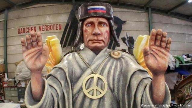 Путін постане на карнавалі в Німеччині в образі псевдосвятого: опубліковані фото