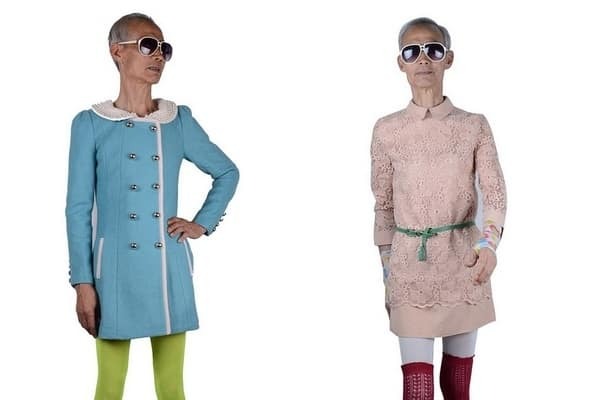 Безумный мир моды: 72-летний дедушка стал моделью женской одежды