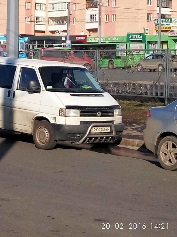 У Харкові помітили авто любителя "русского мира": фотофакт