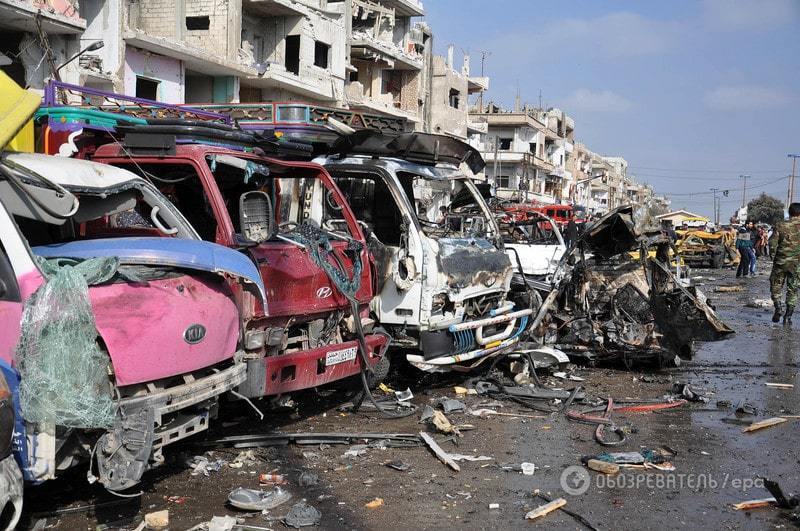 В Сирии от двойного теракта в Хомсе погибли 46 человек: опубликованы фото