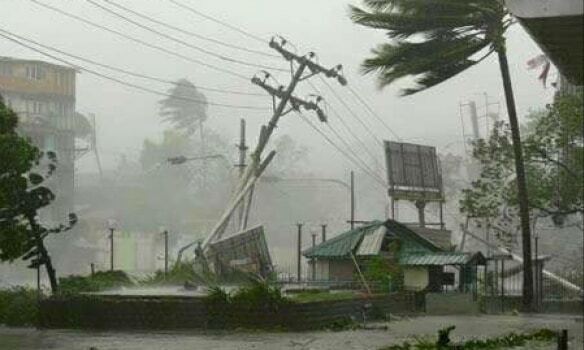 Страшный шторм на Фиджи стер селения с лица земли: есть жертвы. Фотофакт