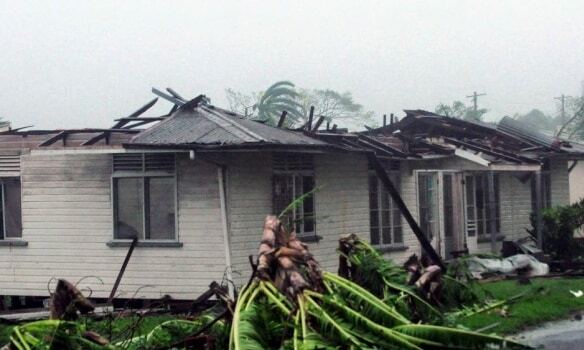 Страшный шторм на Фиджи стер селения с лица земли: есть жертвы. Фотофакт