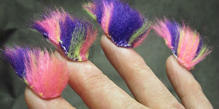"Волосатые ногти": новый модный тренд