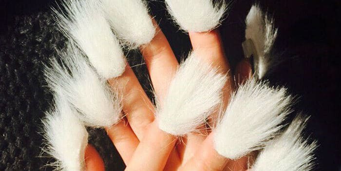 "Волосатые ногти": новый модный тренд