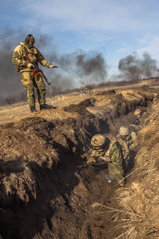 Ад на земле: "Азов" показал свои горячие учения. Фоторепортаж