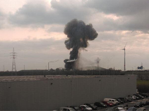 В бельгийском городе Антверпен прогремел взрыв