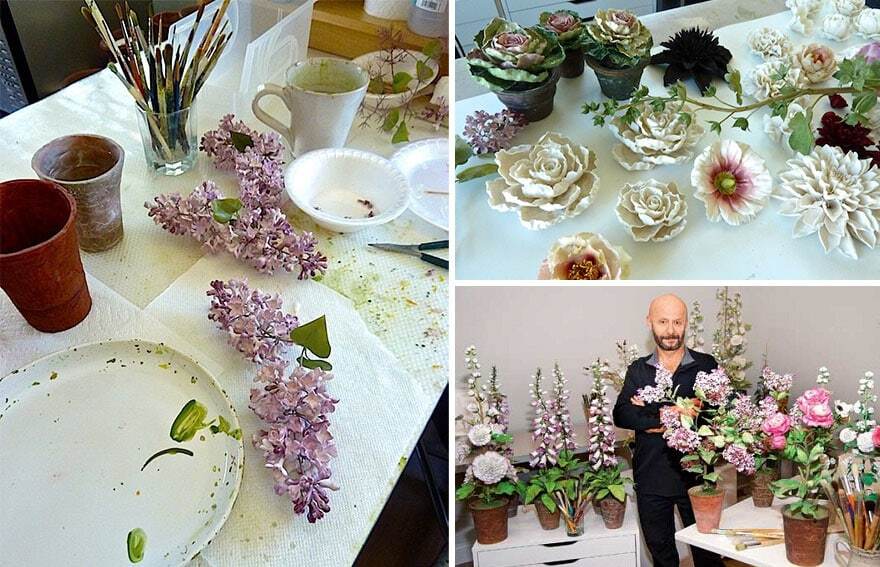 Неувядающая красота: потрясающие цветы из фарфора от украинского мастера