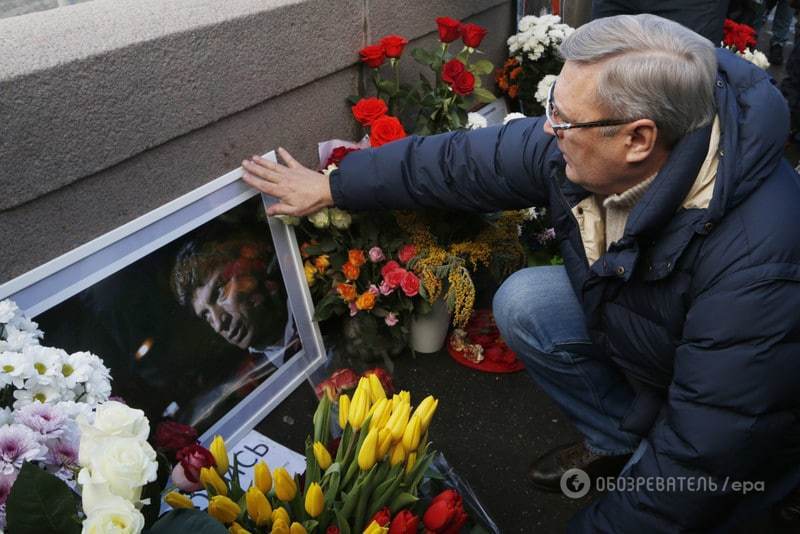 "Убитий за свободу": в Москві відбувся марш пам'яті Нємцова. Опубліковані фото і відео