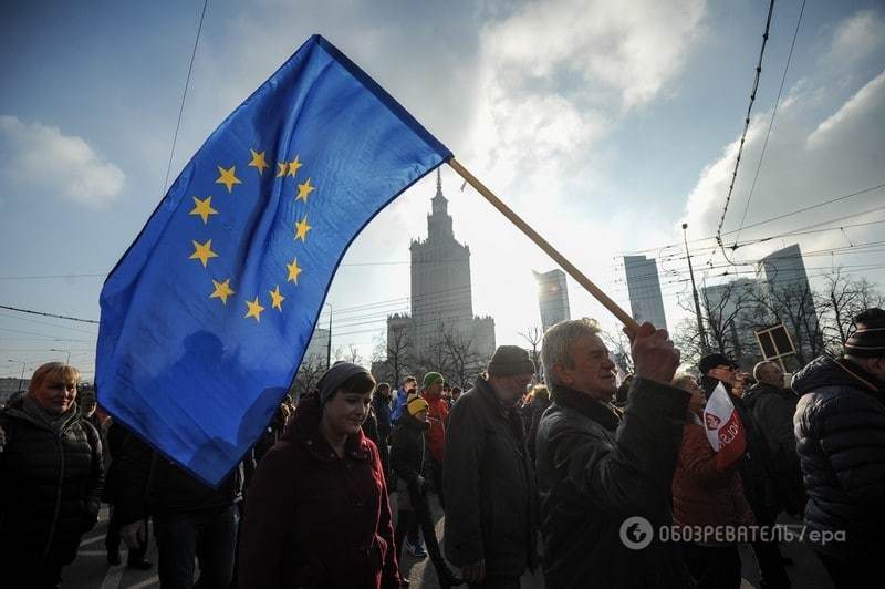 В Польше прошли масштабные митинги в поддержку Валенсы: опубликованы фото и видео