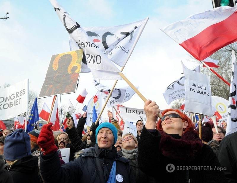 В Польше прошли масштабные митинги в поддержку Валенсы: опубликованы фото и видео