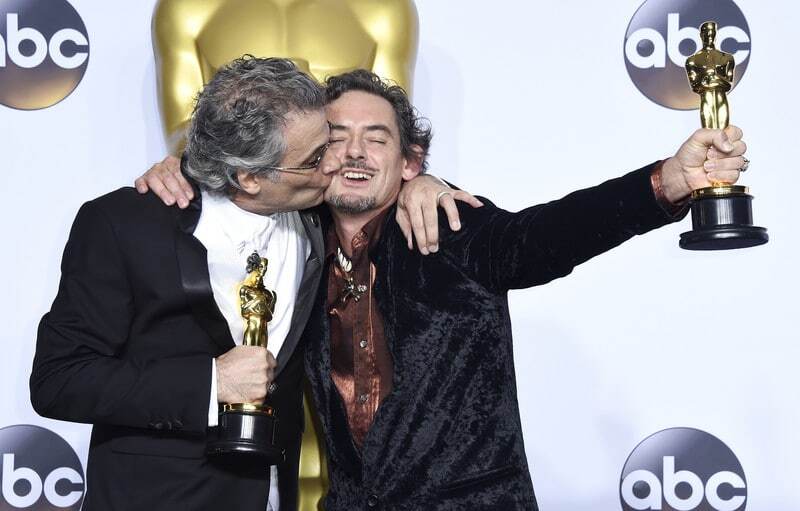 Опубликованы яркие и необычные фото победителей "Оскара 2016"