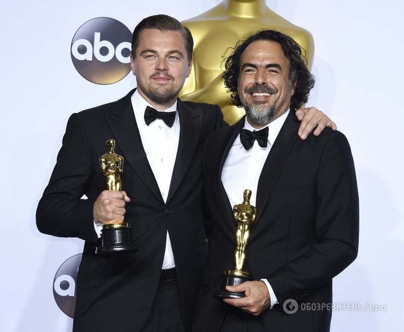 Опубліковано яскраві і незвичайні фото переможців "Оскара-2016"