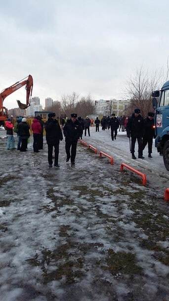 В Москве протестующих разогнали экскаваторами: опубликованы фото