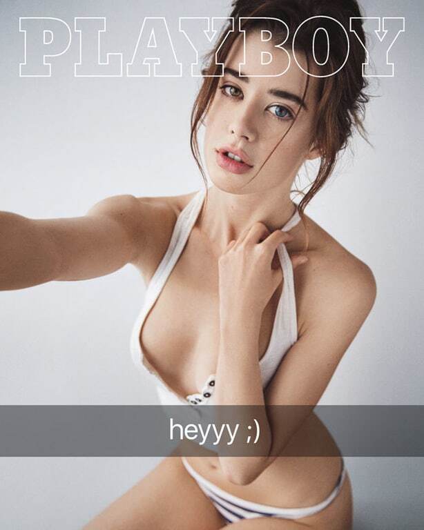 Playboy випустив обкладинку з дівчиною з різними очима