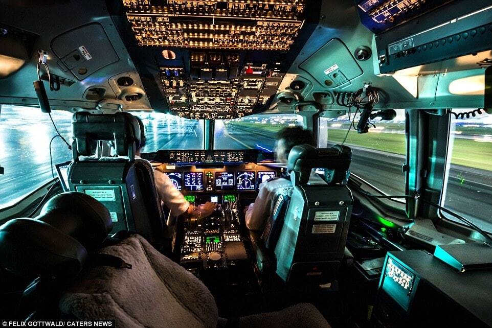 Как выглядит мир из кабины пилота: захватывающие дух фото