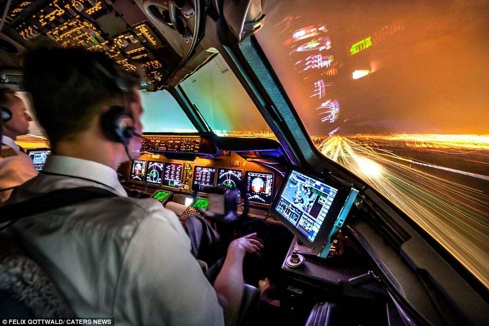 Как выглядит мир из кабины пилота: захватывающие дух фото