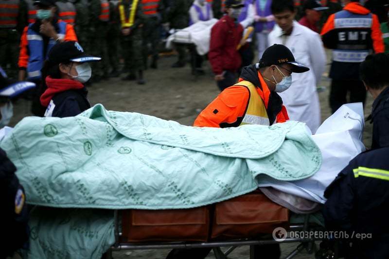 Землетрясение на Тайване: число погибших возросло до 34 человек