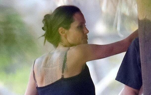 Слава Будде: Анджелина Джоли сделала три новых тату