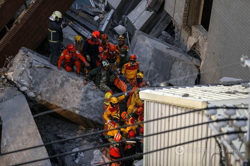 60 часов в руинах: на Тайване спасли еще четверых людей