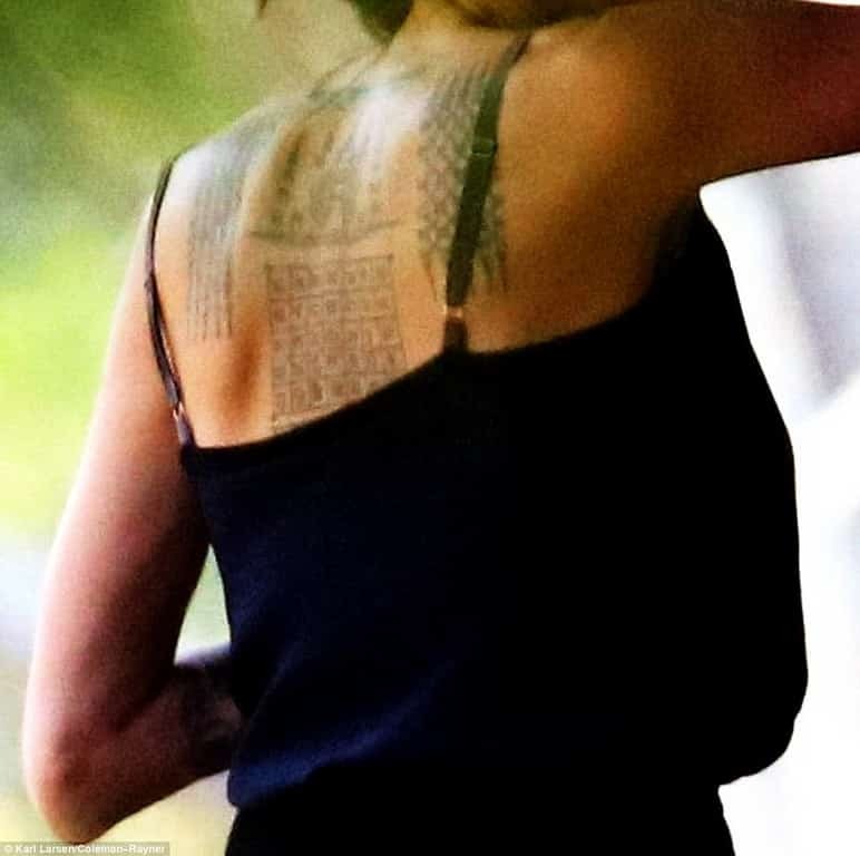 Слава Будде: Анджелина Джоли сделала три новых тату