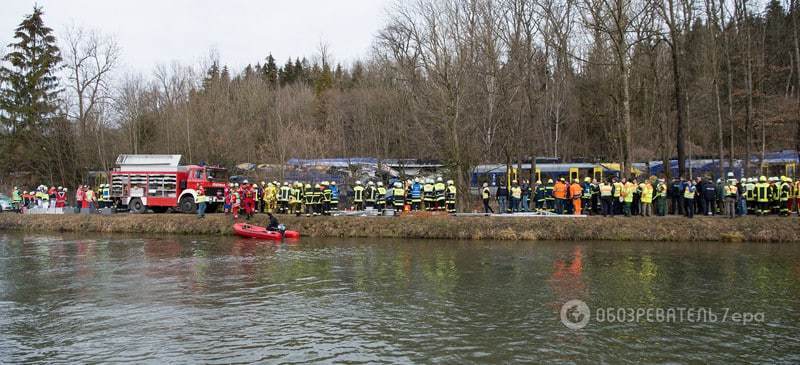 В Германии поезда столкнулись лоб в лоб: 9 человек погибли, 150 - ранены