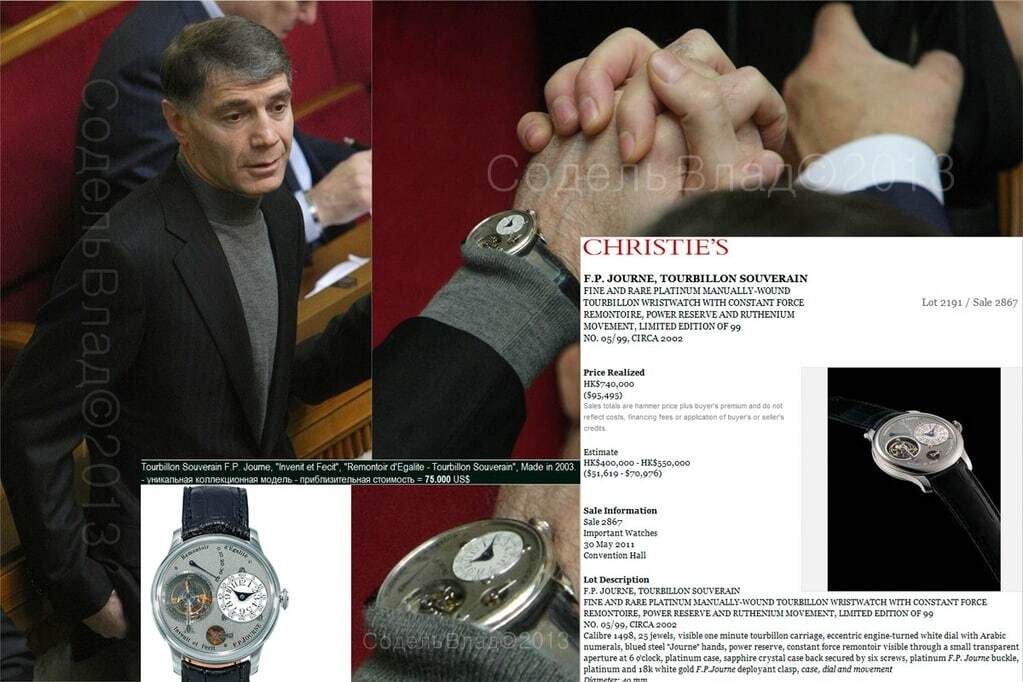 На уровне украинских нардепов: у Путина заметили новые дорогие часы