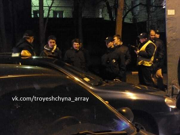 В Киеве полицейские устроили погоню за водителем такси