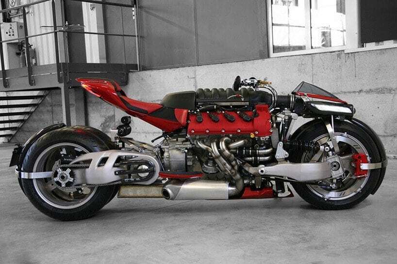 Во Франции создан 4-колесный мотоцикл с мотором от Maserati