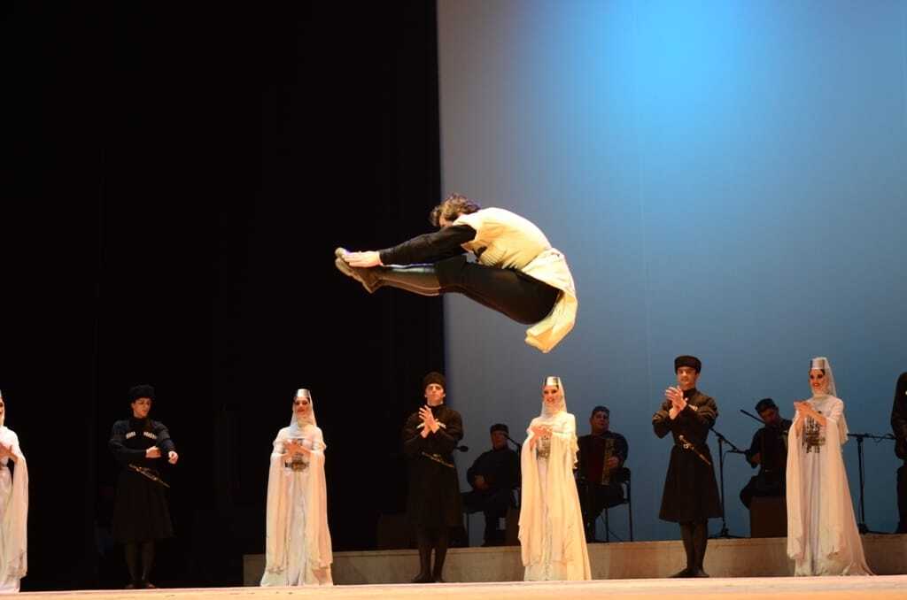 Зажигательный грузинский балет "Сухишвили" собрал аншлаг в Киеве