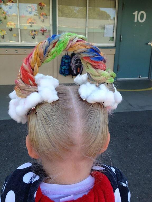 День сумасшедших волос: сеть покорил новый тренд детских причесок