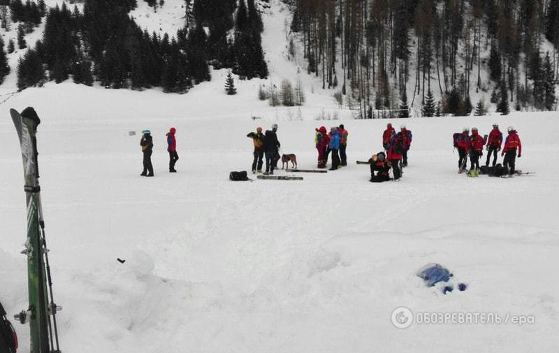 Возросло число жертв в результате схода лавины в Альпах