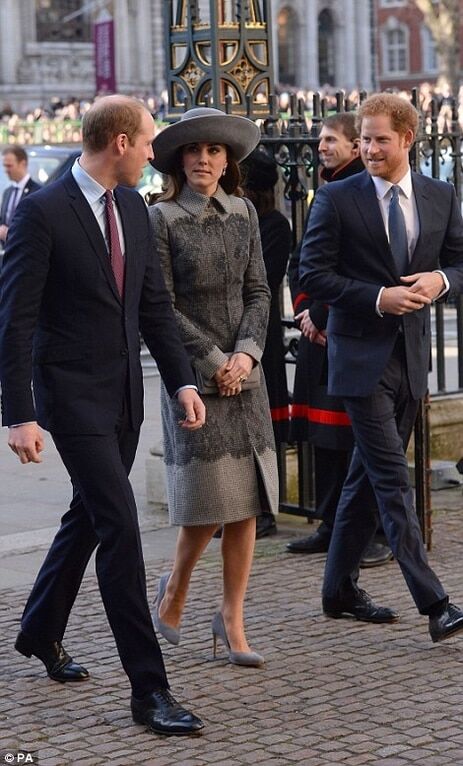 Три покоління британських монархів зібралися на службі у Вестмінстерському абатстві