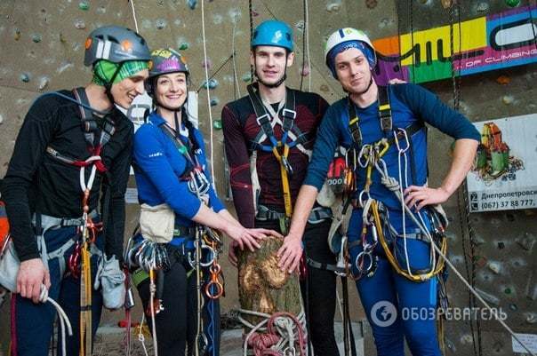 В Києві пройшли змагання з гірського туризму та альпінізму